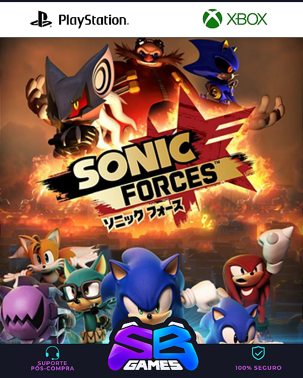 SONIC FORCES - MÍDIA DIGITAL