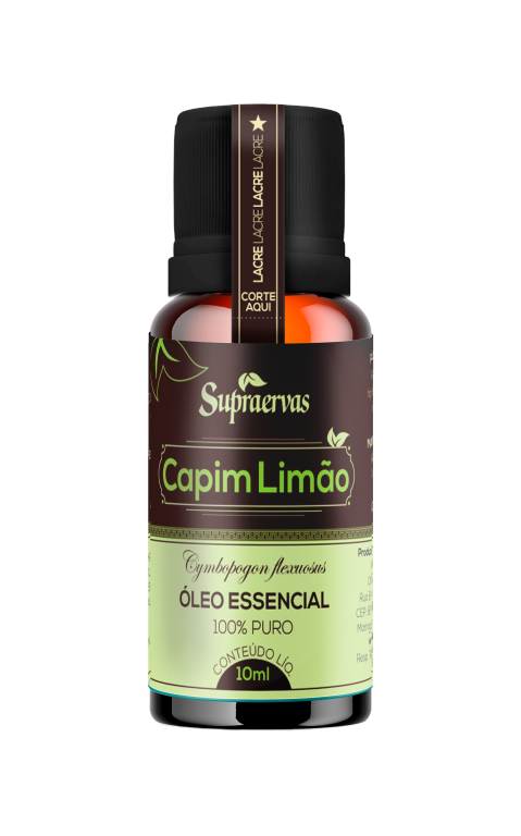 ÓLEO ESSENCIAL DE CAPIM LIMAO 10ML (100% PURO)