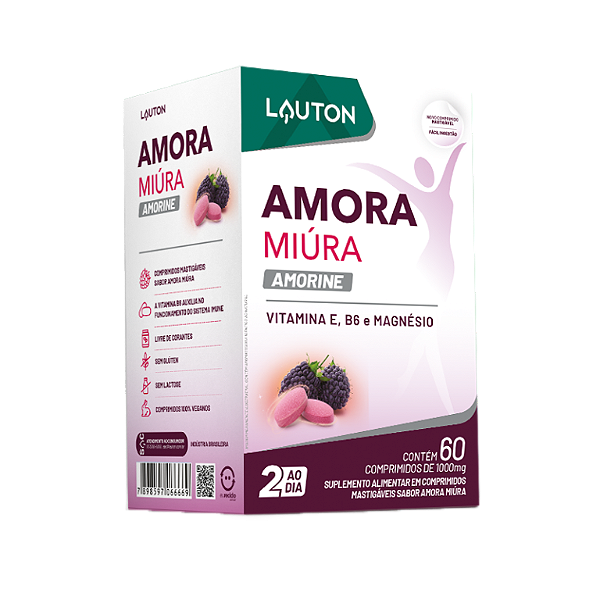 AMORA MIURA PREMIUM 750MG (COMP MASTIGÁVEL) LAUTON