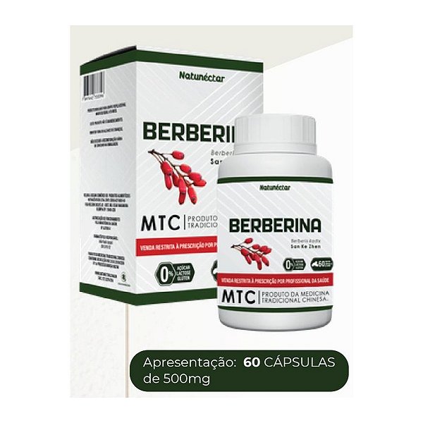 BERBERINA 60 CAPS - NATUNECTAR