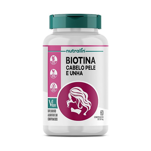 BIOTINA 60 caps NUTRALIN