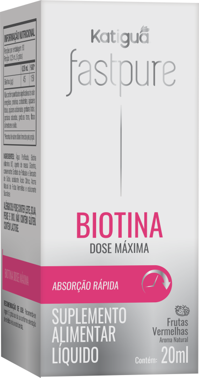 BIOTINA DOSE MAX FRUTAS VERMELHAS 20ML