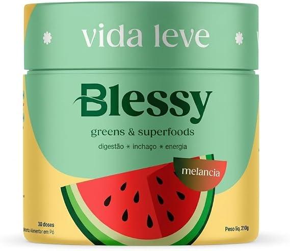 Blessy Greens Sabor Melancia 210g (30 doses)