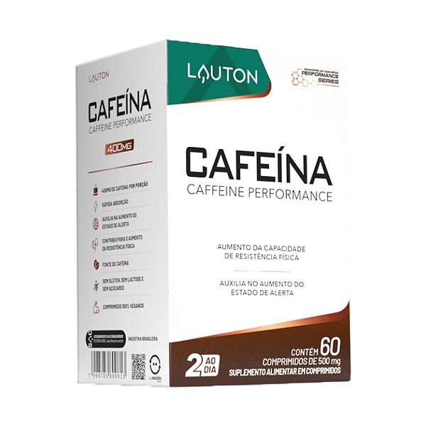 CAFEÍNA 500mg 60 comp LAUTON