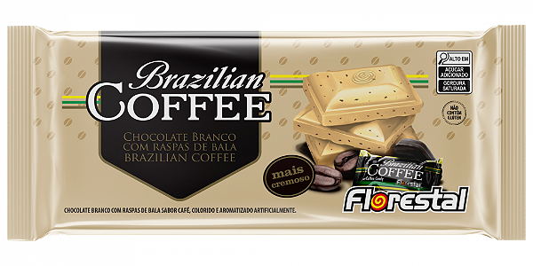 CHOCOLATE BRAZILIAN COFFEE BRANCO DP C/15