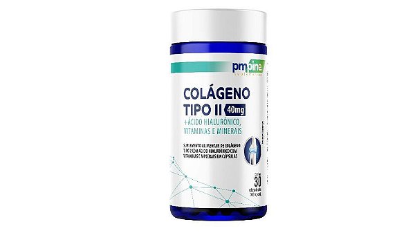 COLÁGENO TIPO II  700mg 30caps (1 ao dia) PMPINE