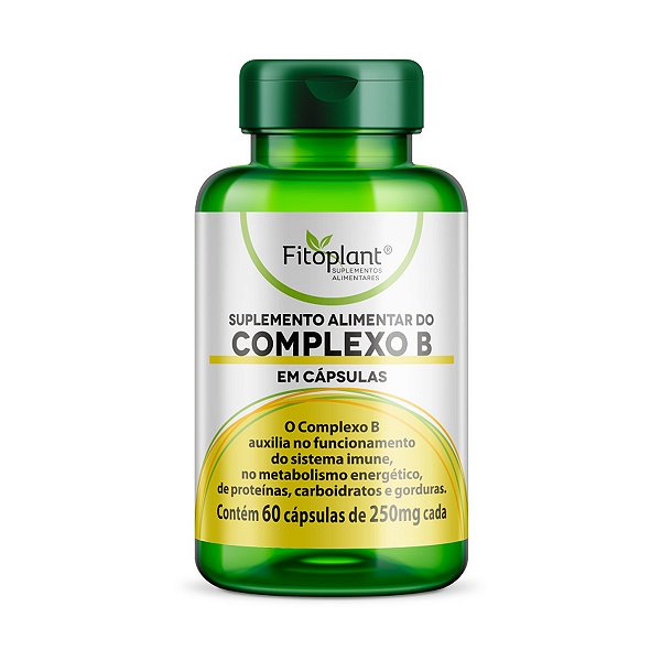 COMPLEXO B 400mg 60 caps  FITOPLANT