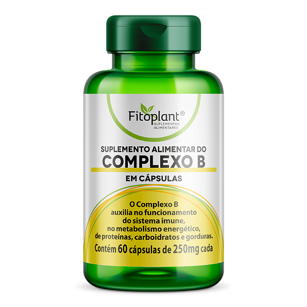 COMPLEXO B 400mg 60 caps  FITOPLANT