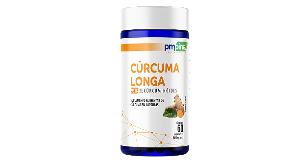 CÚRCUMA LONGA 500mg 60caps PMPINE