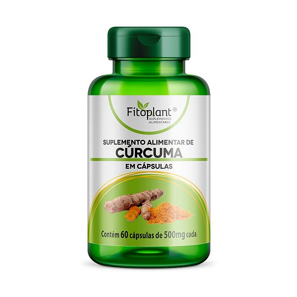CÚRCUMA LONGA 600mg 60caps  FITOPLANT