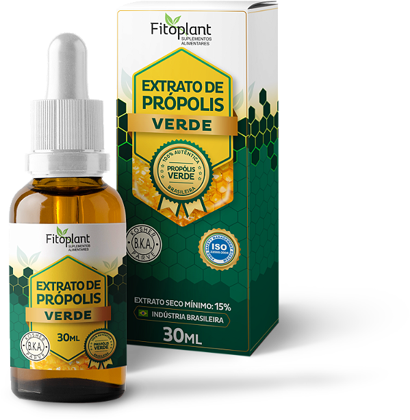 EXTRATO DE PRÓPOLIS VERDE 30ml