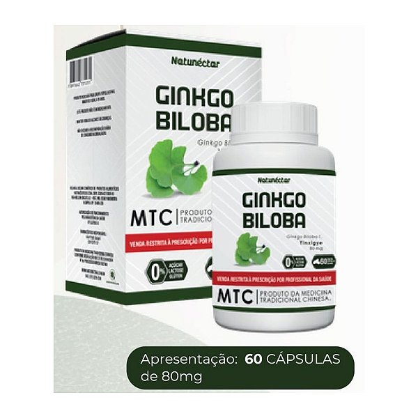 GINKGO BILOBA 80MG - NATUNECTAR
