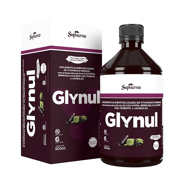 GLYNUL 500ml (ajuda no combate a diabetes)