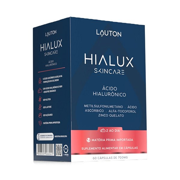HIALUX SKINCARE (ÁCIDO HIALURÔNICO)60CAPS 700MG