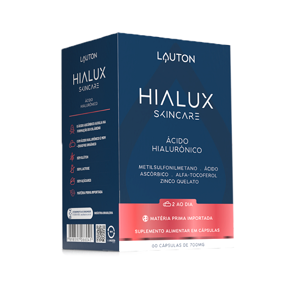HIALUX SKINCARE (ÁCIDO HIALURÔNICO)60CAPS 700MG