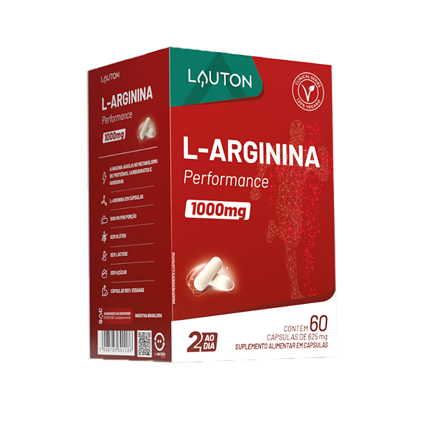 L-ARGININA PERFORMANCE 500mg POR CÁPSULA 60caps
