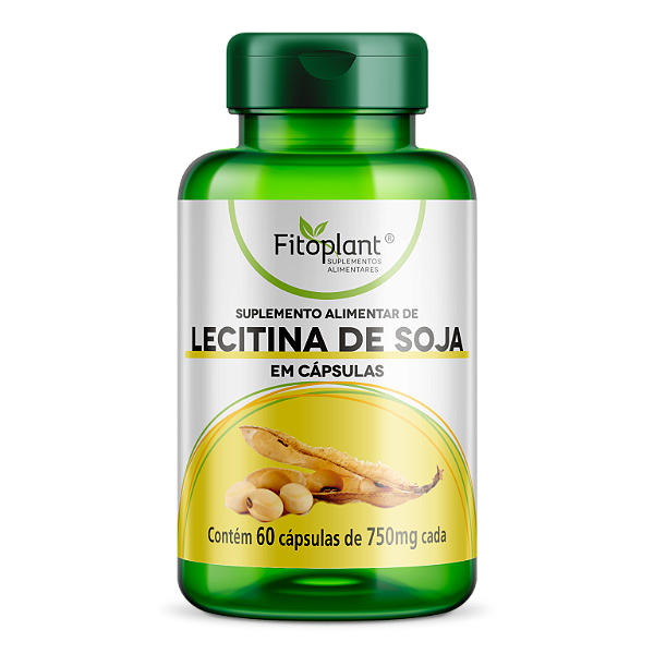 LECITINA DE SOJA 1450mg 60caps  FITOPLANT