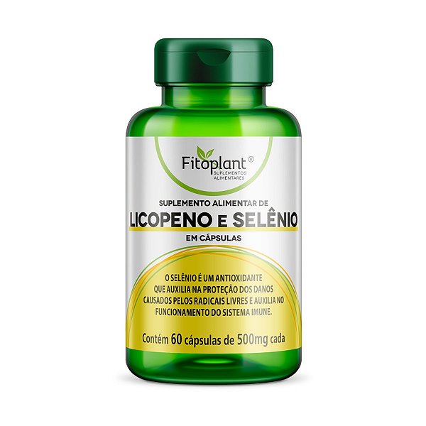 LICOPENO  + SELÊNIO 780mg 60caps  FITOPLANT