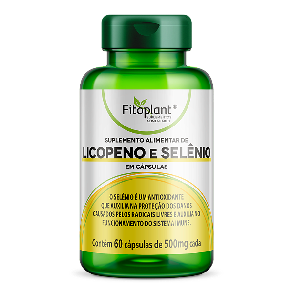 LICOPENO  + SELÊNIO 780mg 60caps  FITOPLANT