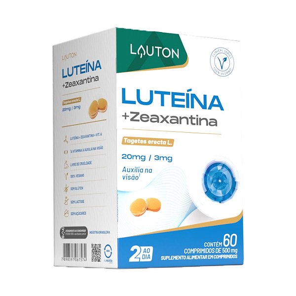 LUTEINA C/ ZEAXANTINA 60COMP LAUTON