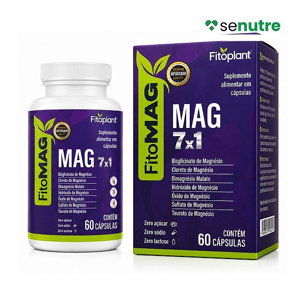 MAG 7 715MG 60 CAPS FITOPLANT