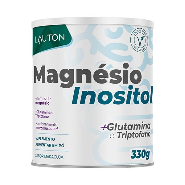 MAGNÉSIO INOSITOL 330g SABOR MARACUJÁ LAUTON