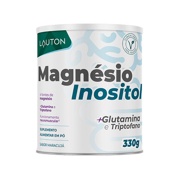 MAGNÉSIO INOSITOL 330g SABOR MARACUJÁ LAUTON