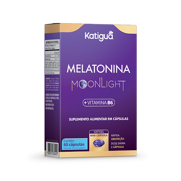 MELATONINA + B6 210MCG 60CAPS KATIGUA