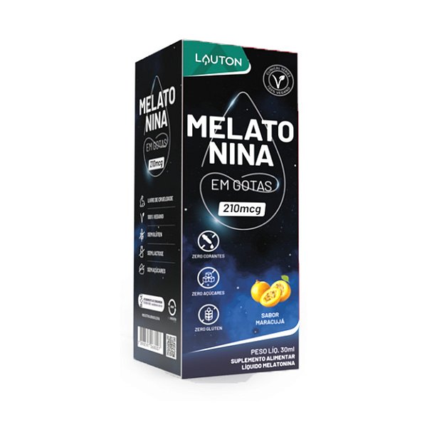 MELATONINA GOTAS PREMIUM 210MCG 30ML LAUTON