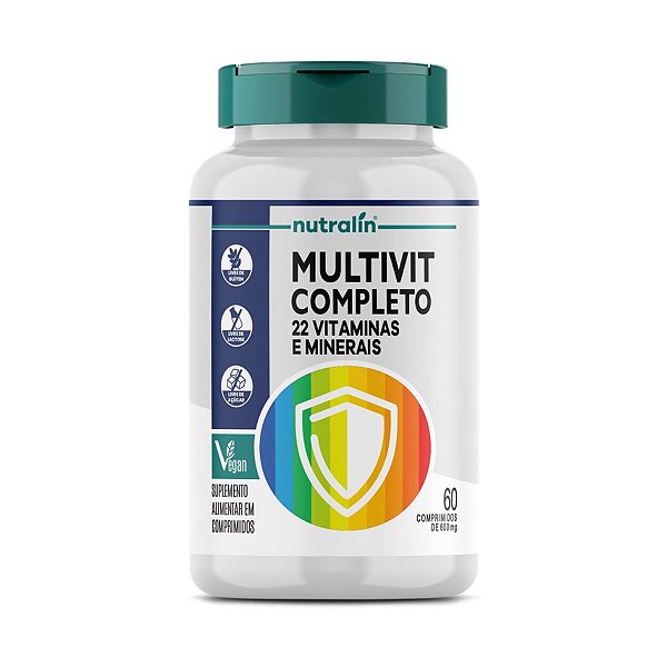 MULTIVITAMÍNICO 60 COMP NUTRALIN