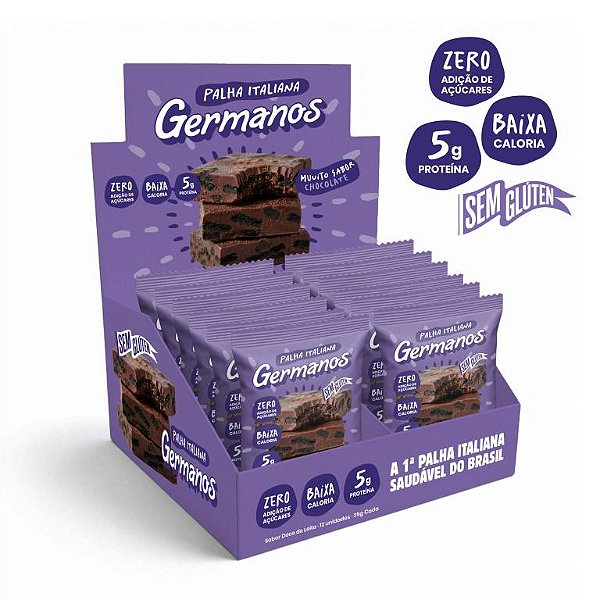 PALHA ITALIANA CHOCOLATE ZERO ACUCAR DP 12UN