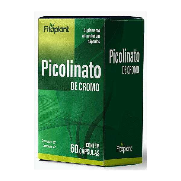 PICOLINATO DE CROMO 250 mg 60 CAPS  FITOPLANT