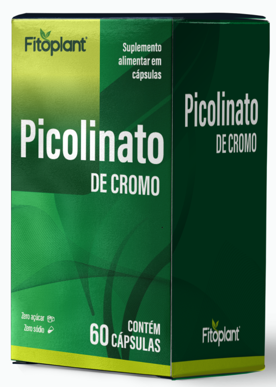 PICOLINATO DE CROMO 250 mg 60 CAPS  FITOPLANT