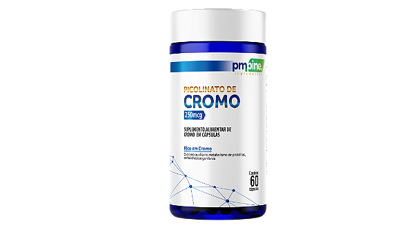 PICOLINATO DE CROMO 250mcg 60 caps