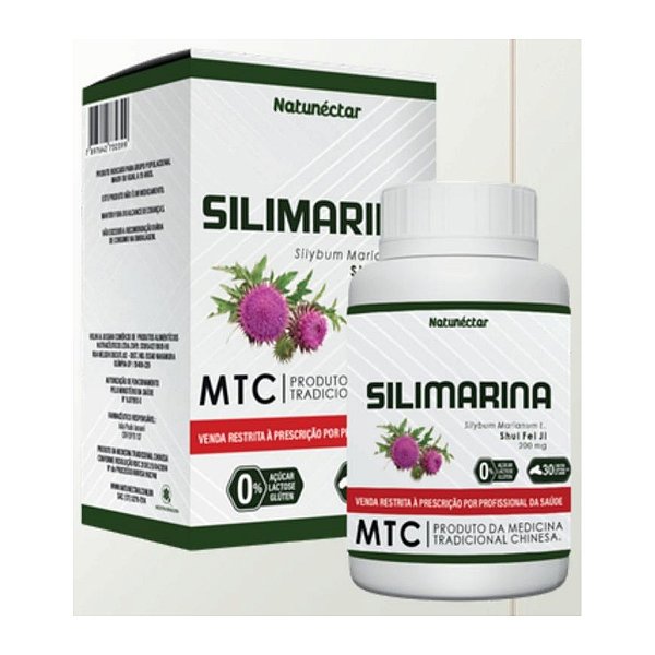 SILIMARINA 60 CAPS - NATUNECTAR