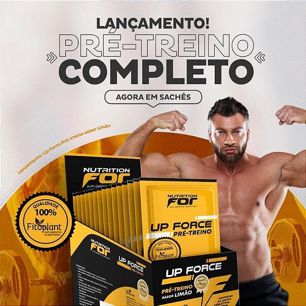 UP FORCE 120G - CX C/ 12 SACHES  DE 10G