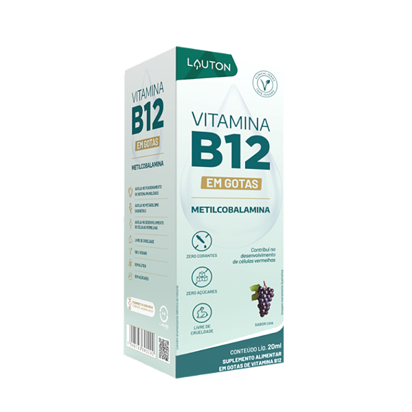 VITAMINA B12 GOTAS PREMIUM SABOR UVA LAUTON