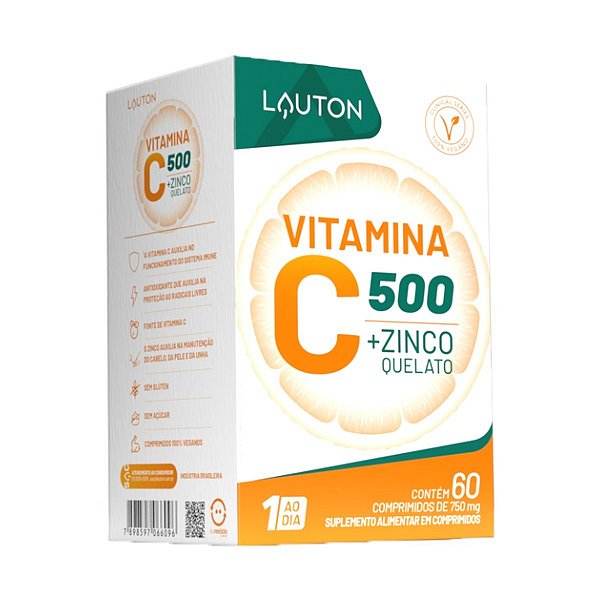 VITAMINA C + ZINCO - 60 CPS (CLINICAL SERIES)