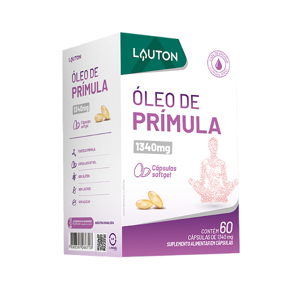 ÓLEO DE PRIMULA 1000MG 60CAPS LAUTON