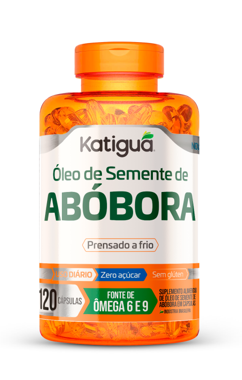 ÓLEO DE SEMENTE DE ABOBORA 1000G 120CAPS KATIGUA