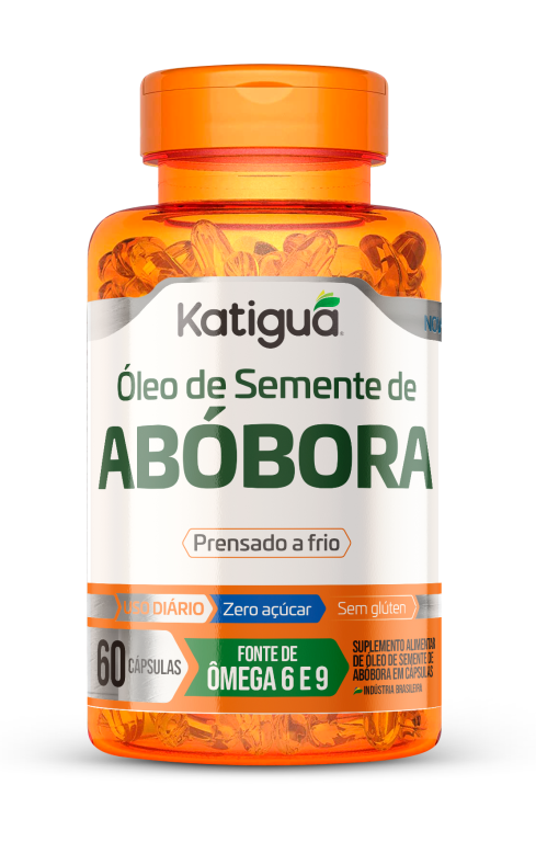ÓLEO DE SEMENTE DE ABOBORA 1000G 60CAPS KATIGUA