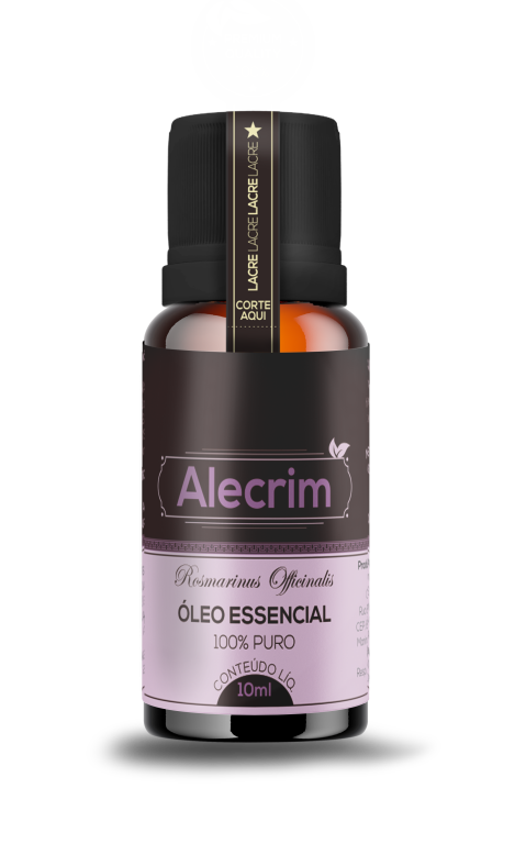ÓLEO ESSENCIAL DE ALECRIM 10ML (100% PURO)