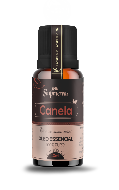 ÓLEO ESSENCIAL DE CANELA 10ML (100% PURO)