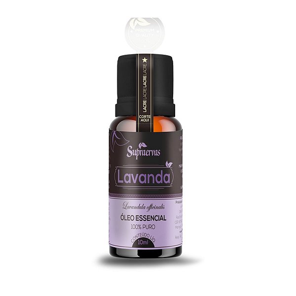 ÓLEO ESSENCIAL DE LAVANDA 10ml (100% PURO)