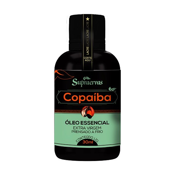 ÓLEO VEGETAL DE COPAIBA 30ML(PRENSSADO A FRIO)