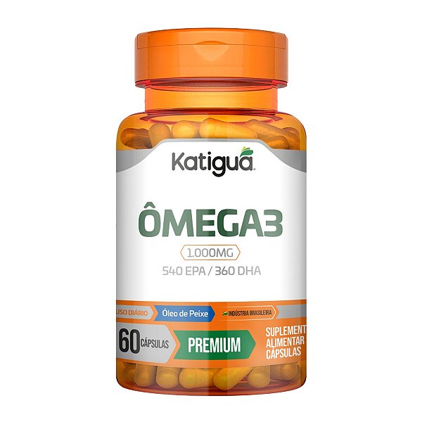 ÔMEGA 3 540EPA 360DHA  1.000MG 60CAPS KATIGUA
