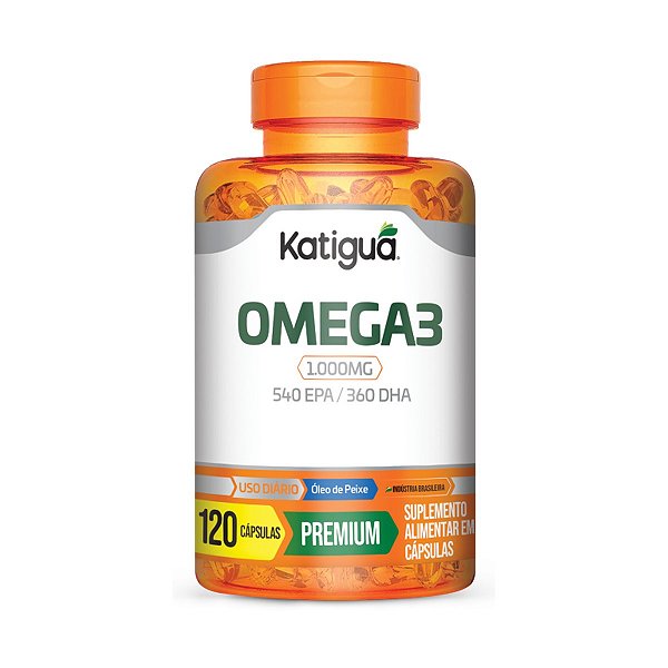 ÔMEGA 3 540EPA 360DHA 1.000MG 120CAPS KATIGUA