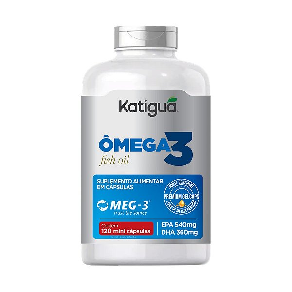 ÔMEGA 3 632MG 540EPA 360DHA 120CAPS MEG3 KATIGUA