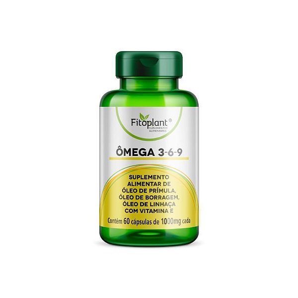 ÔMEGA 3-6-9 1340mg 60caps  FITOPLANT