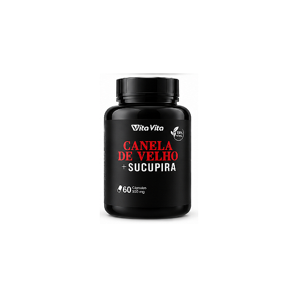 CANELA DE VELHO COM SUCUPIRA 60caps 500mg